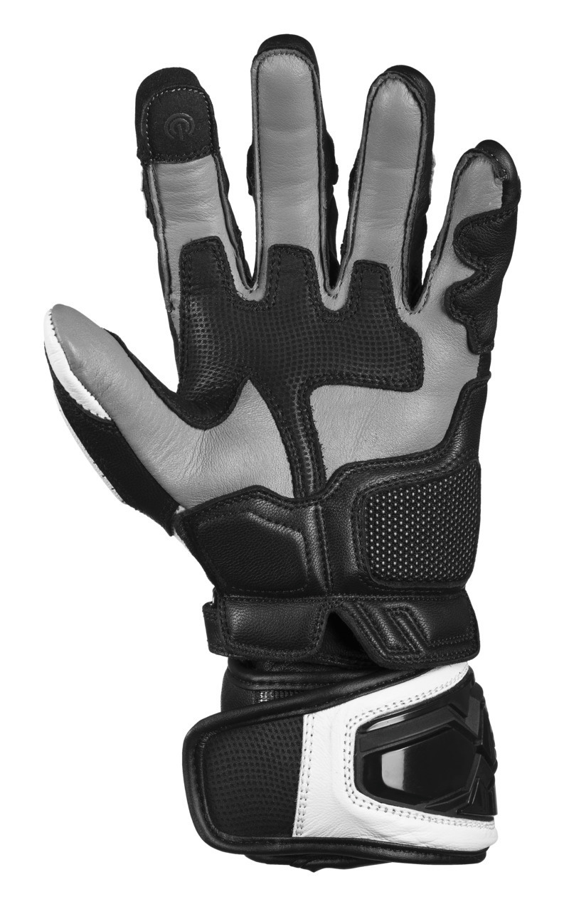 Sportovní rukavice iXS RS-300 2.0 X40458 černo-bílá S - Obrázek 2