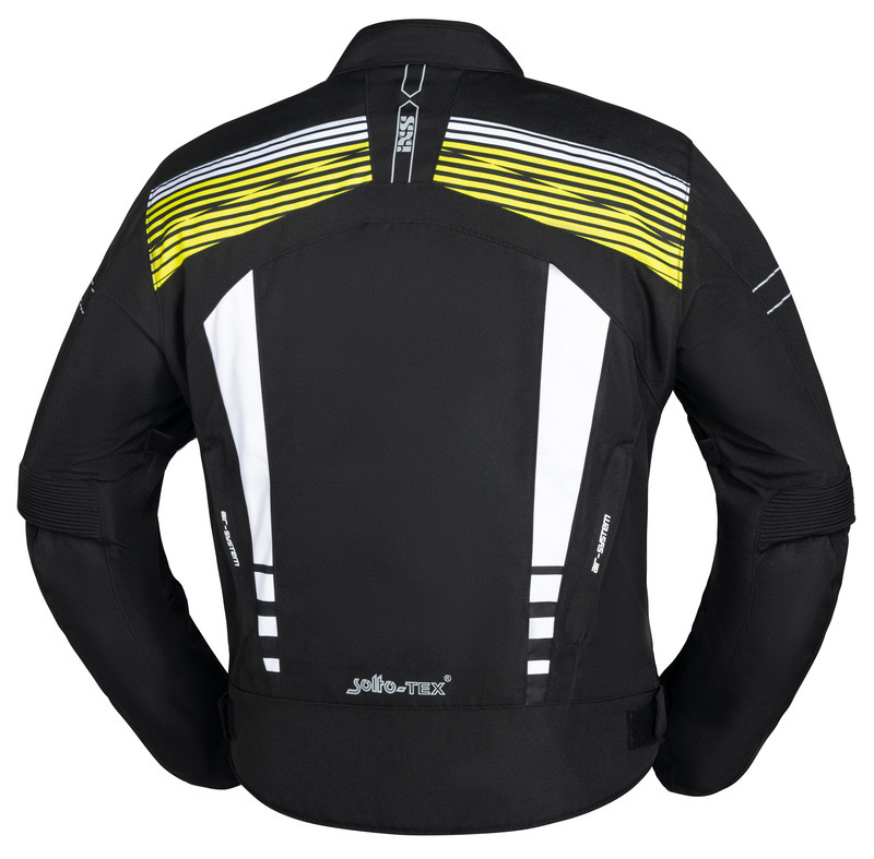 Sportovní bunda iXS RS-400-ST 3.0 X56046 černo-bílo-neonově žlutá XL - Obrázek 2
