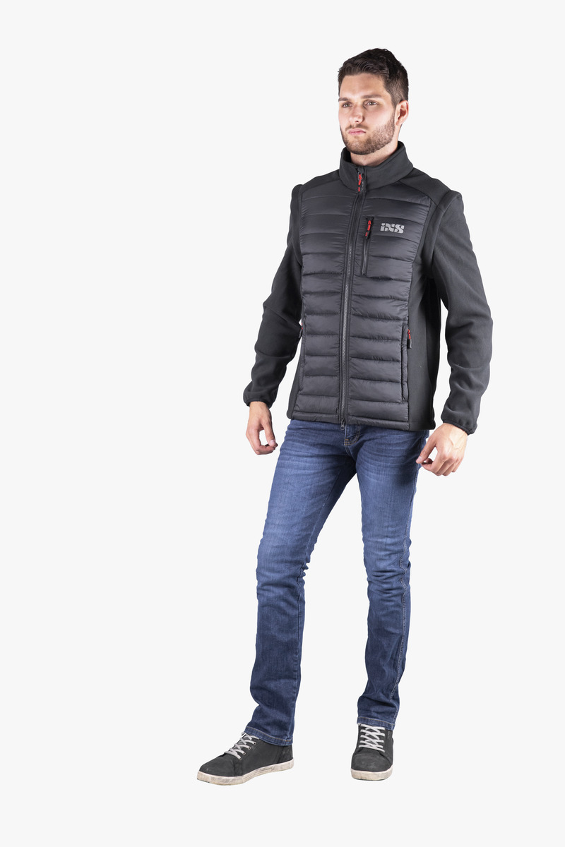 Bunda na zip iXS X59006 černý 3XL - Obrázek 3