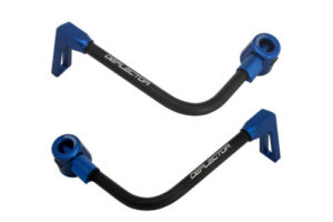 Chrániče páček ACCOSSATO DE003 s černou hadicí a kloubem right + left , aluminium