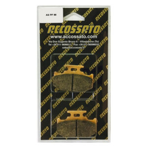 Brzdové destičky ACCOSSATO AGPP99 ST pro KAWASAKI KX 250 2T 1989-1994, YAMAHA YZ 125 1990-1997
