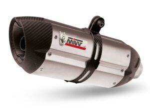 Výfuk kompletní 3x1 MIVV SUONO Y.042.L7 Nerez / Karbonové víčko pro YAMAHA MT-09 850 / 890 2013-2020