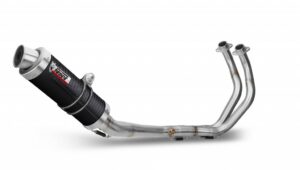 Výfuk kompletní 2x1 MIVV GP Y.045.L2S Karbon d105 pro YAMAHA MT-07 700 2014-2024
