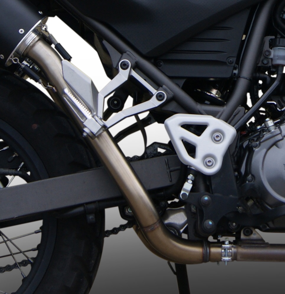 Dvojitá koncovka výfuku GPR TRIOVAL Y.76.CAT.TRI Leštěná nerezová ocel pro YAMAHA XT 660 R 2004-2014, YAMAHA XT 660 X 2004-2014 - Obrázek 6