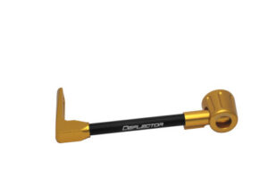 Chrániče páček ACCOSSATO DE002 s černou hadicí a kloubem levá, hliníková