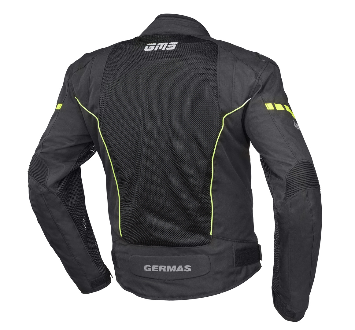 Bunda GMS SAMU MESH ZG51005 žluto-žluto-černý L - Obrázek 2
