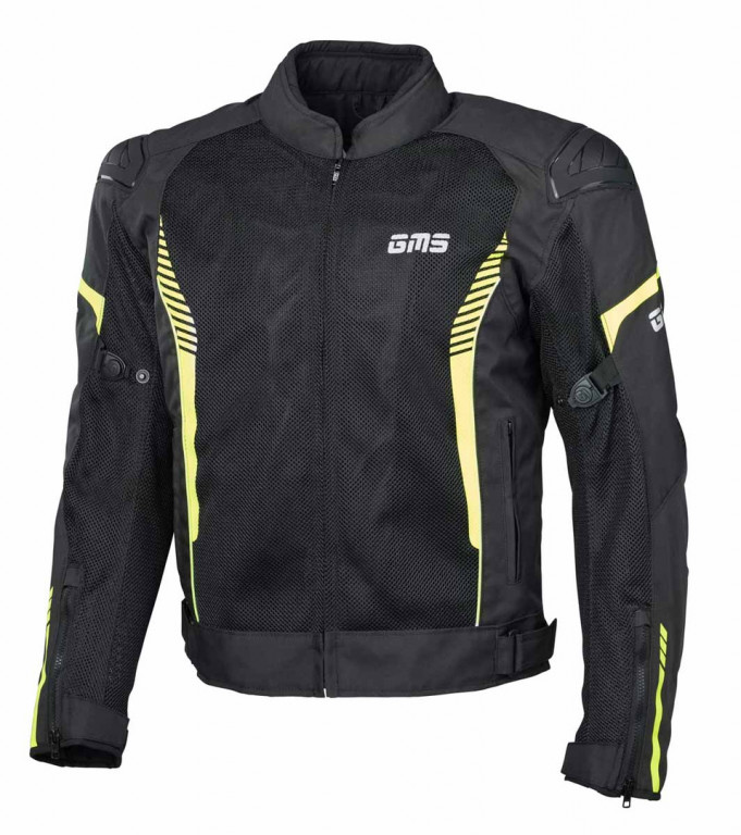 Bunda GMS SAMU MESH ZG51005 žluto-žluto-černý L