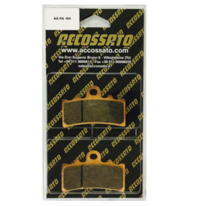 Brzdové destičky ACCOSSATO AGPA184 EV1
